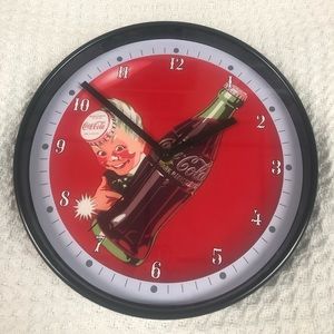 10” Custom Vintage Coke Wall Clock